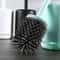 QuickDry Silicone Toilet Brush & Holder Set for Deep Bathroom Cleaning
