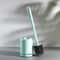 QuickDry Silicone Toilet Brush & Holder Set for Deep Bathroom Cleaning