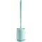 QuickDry Silicone Toilet Brush & Holder Set for Deep Bathroom Cleaning