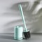 QuickDry Silicone Toilet Brush & Holder Set for Deep Bathroom Cleaning