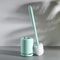 QuickDry Silicone Toilet Brush & Holder Set for Deep Bathroom Cleaning
