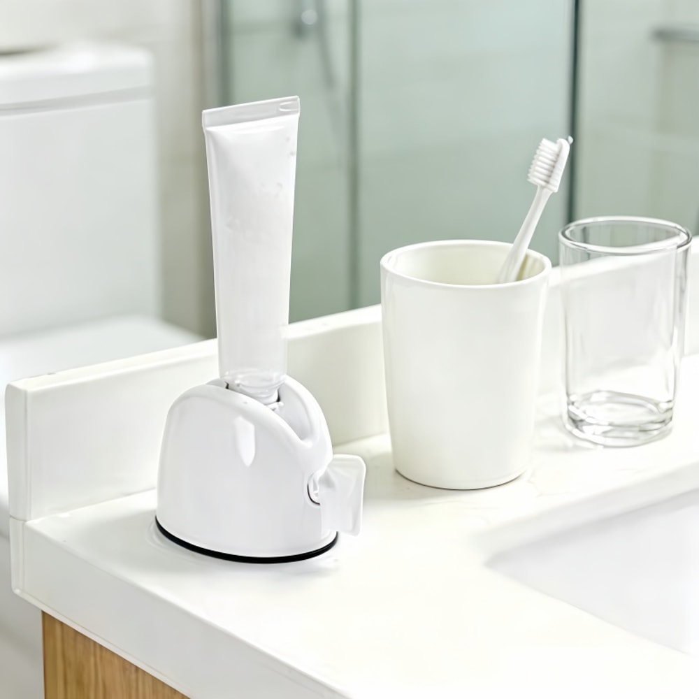 EasyRoll Toothpaste Dispenser Tube Squeezer Holder For Neat Bathroom Organization 0