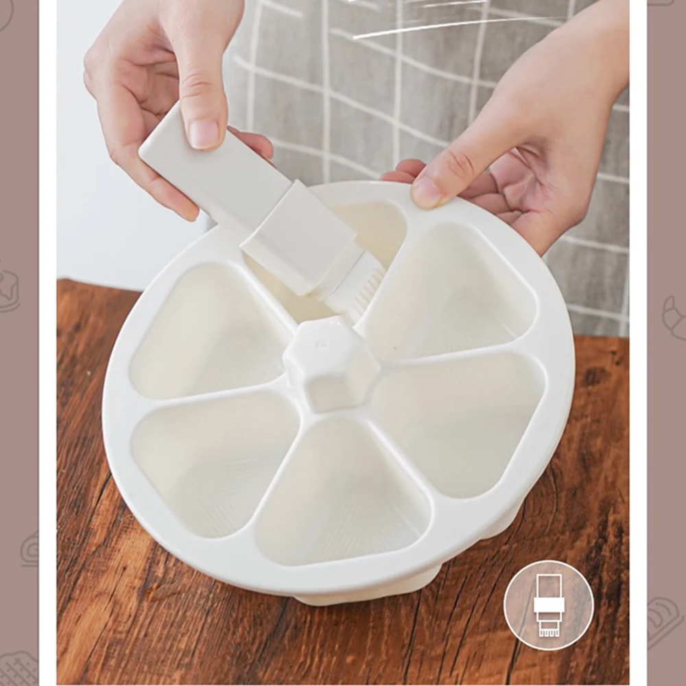 Piece Sushi Maker Kit with Onigiri Mold and Rice Ball Press for Bento Lunch Prep