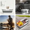 Collapsible Mop Bucket & Laundry Basket with Handle Large Foldable Cleaning Bucket for Home Use