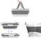 Collapsible Mop Bucket & Laundry Basket with Handle Large Foldable Cleaning Bucket for Home Use