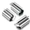 Stainless Steel Toothpaste Dispenser & Bathroom Organizer Rack Set