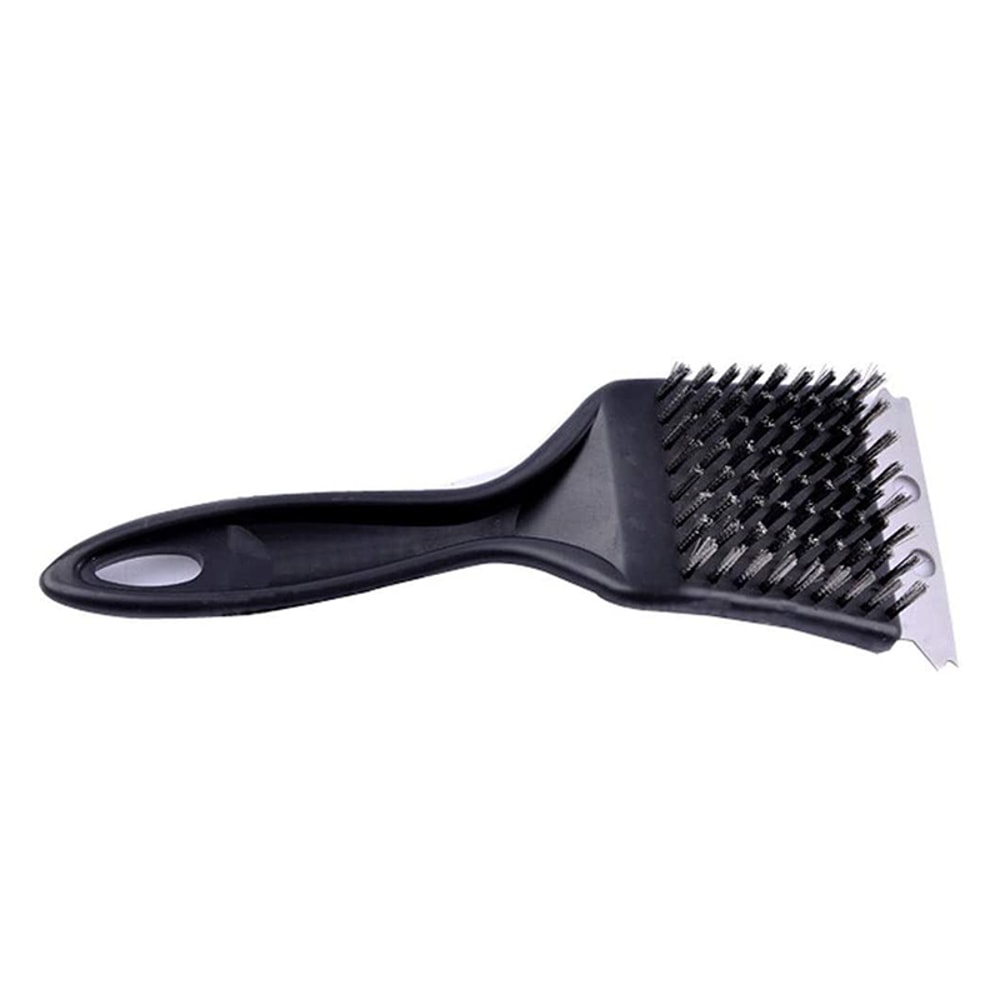 Stainless Steel BBQ Grill Brush for Non-Stick Grates & Outdoor Barbecue Cleaning