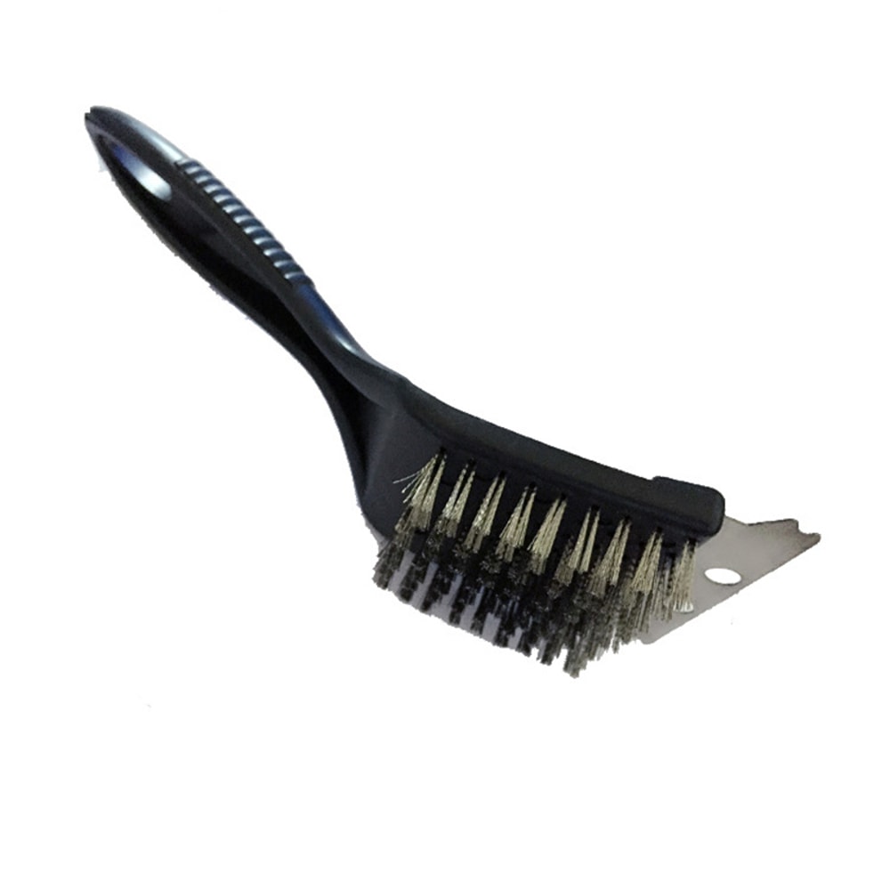 Stainless Steel BBQ Grill Brush for Non-Stick Grates & Outdoor Barbecue Cleaning