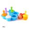 Silicone Ice Cream Pops Mold Tray for Homemade Baby Treats & Frozen Fruit Pops