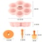 Silicone Ice Cream Pops Mold Tray for Homemade Baby Treats & Frozen Fruit Pops