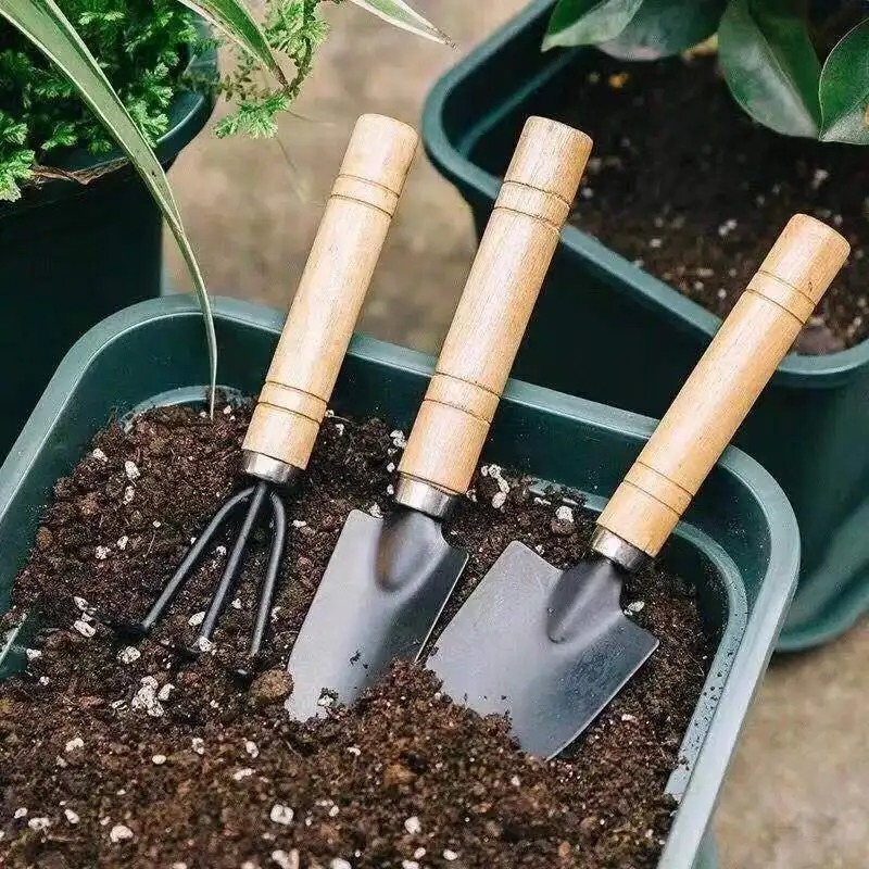 Mini Garden Tool Set For Indoor Plants Succulents With Shovel Rake And Weeding Tools 0