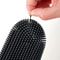Luxury Silicone Toilet Brush with Holder & Long Handle for Deep Bathroom Cleaning