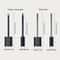Luxury Silicone Toilet Brush with Holder & Long Handle for Deep Bathroom Cleaning