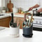 QuickDry Chopsticks Holder Spoon Organizer With Drain Tray For Modern Kitchens 0