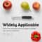 Stainless Steel Apple Corer Easy Twist Fruit Core Remover for Kitchen Prep