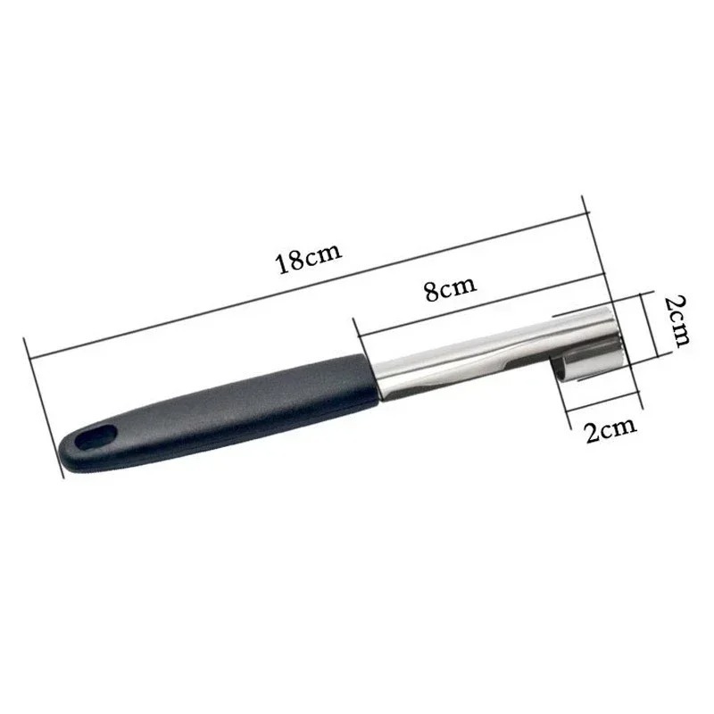 Stainless Steel Apple Corer Easy Twist Fruit Core Remover for Kitchen Prep