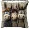Smiling Donkey Plush Cushion Cover Soft Cartoon Pillow Cover For Sofa Bed Kids Room 5