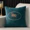American Horse Embroidered Cushion Cover for Sofa and Living Room Decor
