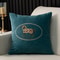 American Horse Embroidered Cushion Cover for Sofa and Living Room Decor