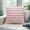 Cute Heart Plush Pillow Cover for Sofa Couch Bed Soft Decorative Cushion Case