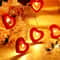 Romantic Heart LED String Lights for Bedroom, Wedding & Party Decor