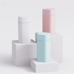 dual mist air humidifier with essential oil diffuser and cool mist tank