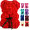 Eternal Rose Teddy Bear Gift for Mom Romantic Floral Decor