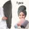 QuickDry Microfiber Hair Towel Wrap For Women Soft Absorbent Hair Drying Turban 0