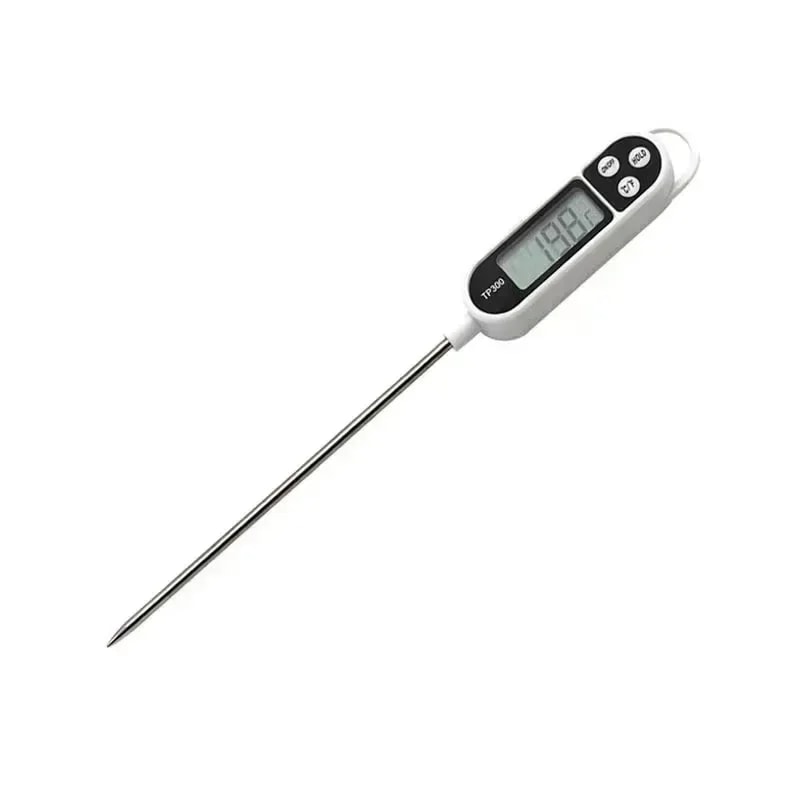 Instant Read Digital Meat Thermometer for BBQ, Frying, Baking & Kitchen Cooking