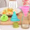 Collapsible Silicone Funnel Set for Kitchen Bottles and Liquid Transfer