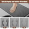 QuickDry Diatomite Bath Mat Non Slip Water Absorbent Shower Rug
