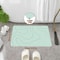 QuickDry Diatomite Bath Mat Non Slip Water Absorbent Shower Rug