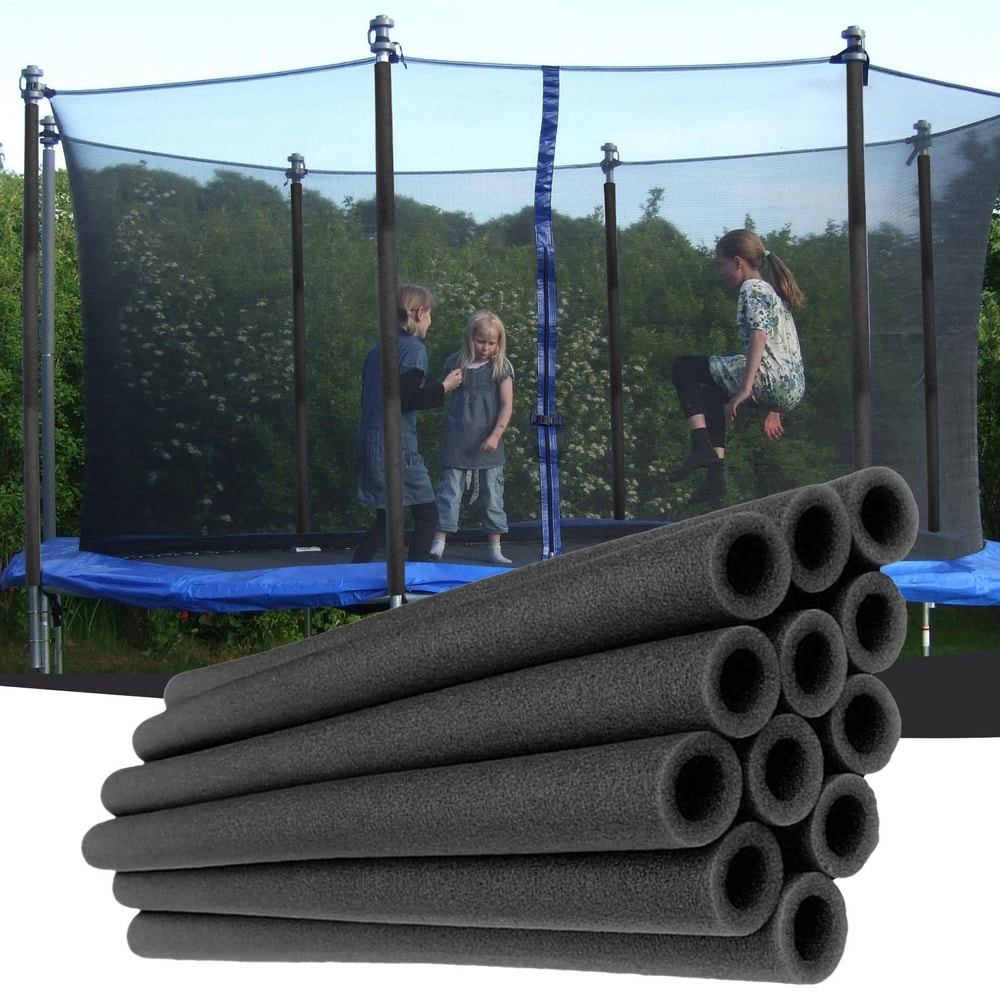 Heavy Duty Trampoline Pole Cover Set With Secure Fit Trampoline Padding For Indoor Outdoor Safety 3