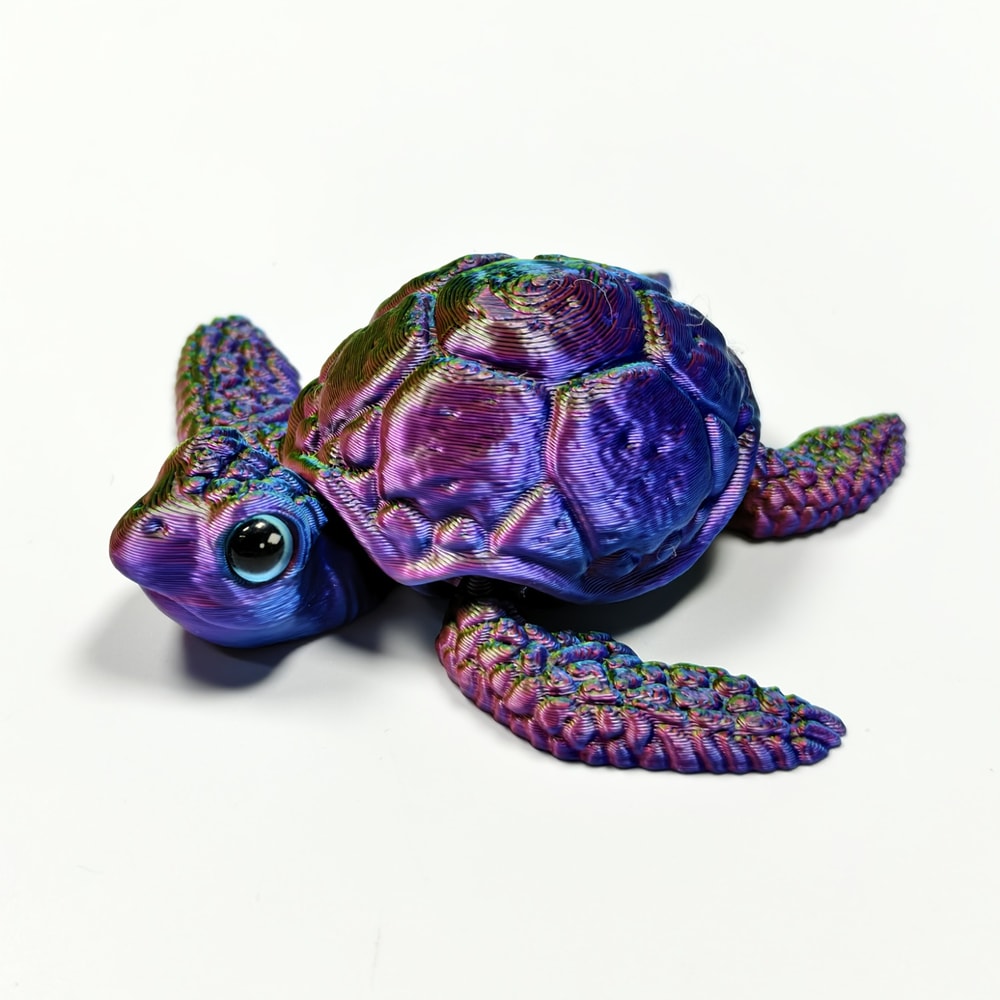 FlexiShell Sea Turtle Fidget Toy For Stress Relief And Desk Decor 3
