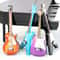 Mini Electric Guitar Dollhouse Decor Set For Music Lovers Collectors 0
