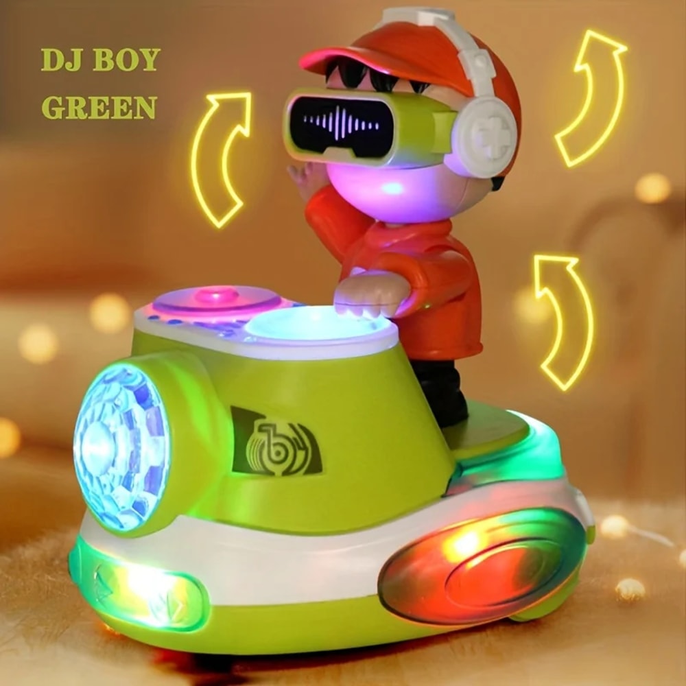 BeatBounce Baby DJ Musical Tummy Time Toy for Toddlers and Infants
