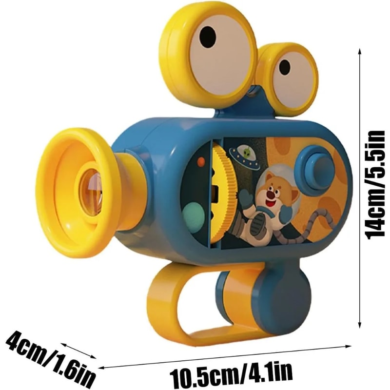 DreamBeam Kids Story Projector Flashlight for Bedtime Learning & Animal Discovery