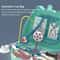 Kids Pretend Play Makeup Doctor Kit Travel Bag Set For Girls And Toddlers 5