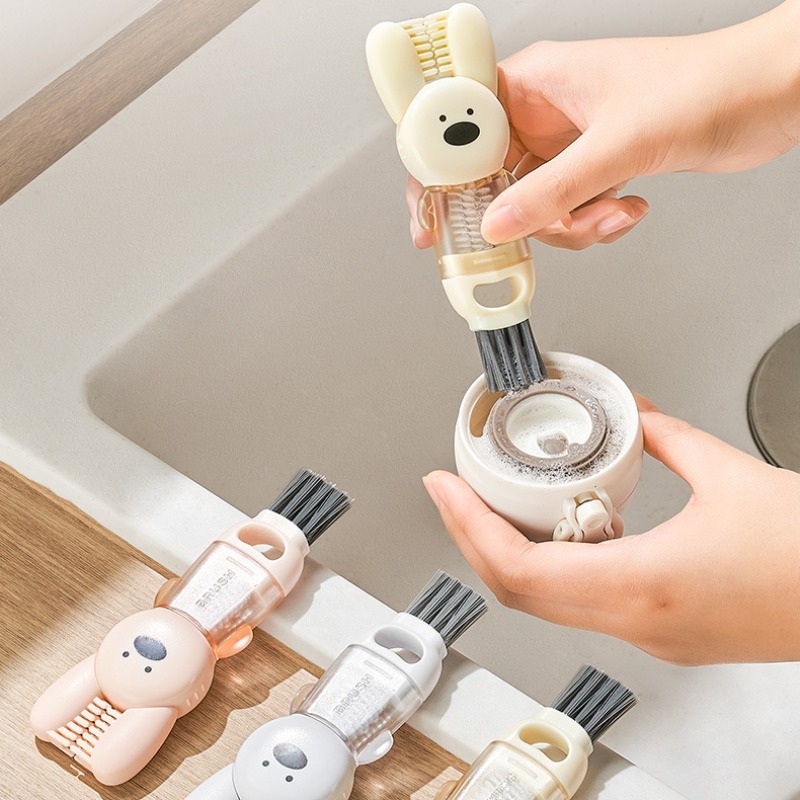 Cup Lid Cleaning Brush For Water Bottles And Tumblers 1