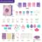 Princess DIY Jewelry Making Kit with Sticker Machine, Beads, Rings & Keychain Charms for Girls