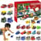Piece Pull Back Car Toys Advent Calendar for Kids Christmas Countdown Gift Set