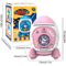 Kids Space Rocket Coin Bank Toy For Boys Girls Large Capacity Saving Bank Gift 1