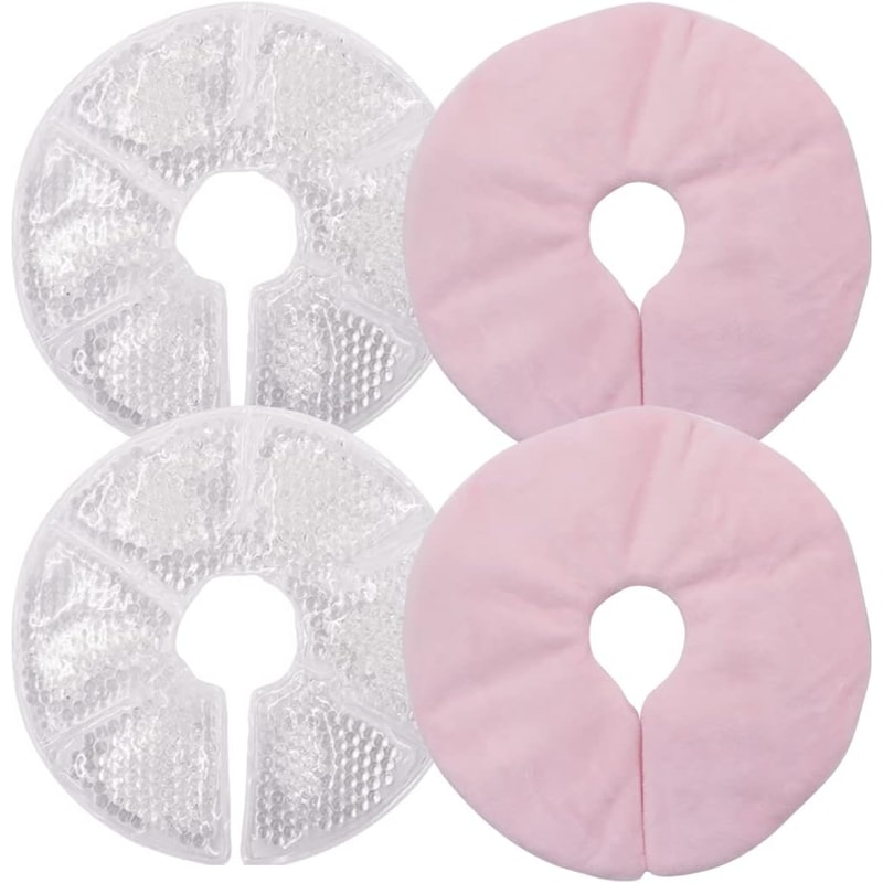 Soothing Breast Therapy Gel Pads For Breastfeeding And Postpartum Relief 0