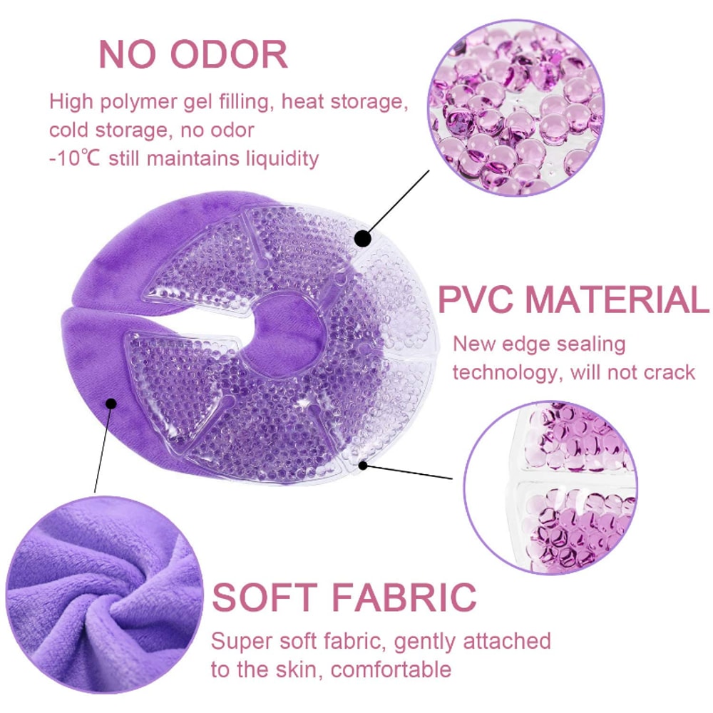 Soothing Breast Therapy Gel Pads For Breastfeeding And Postpartum Relief 2