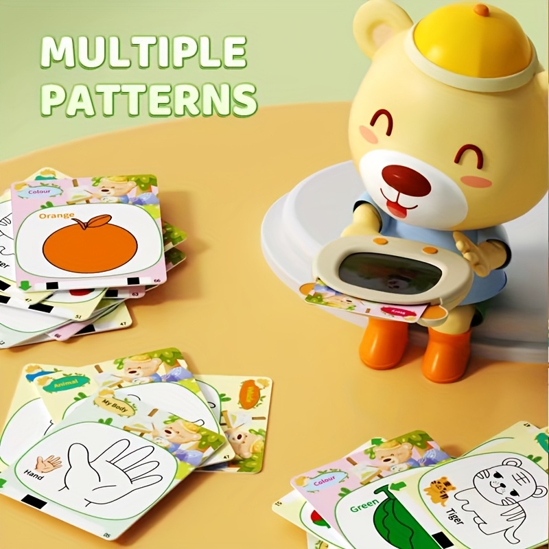 Montessori English Flash Card Learning Tablet for Toddlers