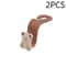 Cute Bear Bunny Car Headrest Hooks For Bags And Purses Universal Back Seat Organizer 6