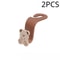 Cute Bear Bunny Car Headrest Hooks For Bags And Purses Universal Back Seat Organizer 6