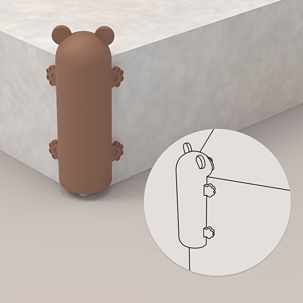 BearGuard Baby Corner Protectors for Tables and Furniture Safety