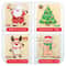 Montessori Christmas Wooden Puzzle Set for Toddlers and Kids