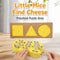 Montessori Shape Matching Game Cheese Mice Puzzle for Toddlers and Family Learning Fun